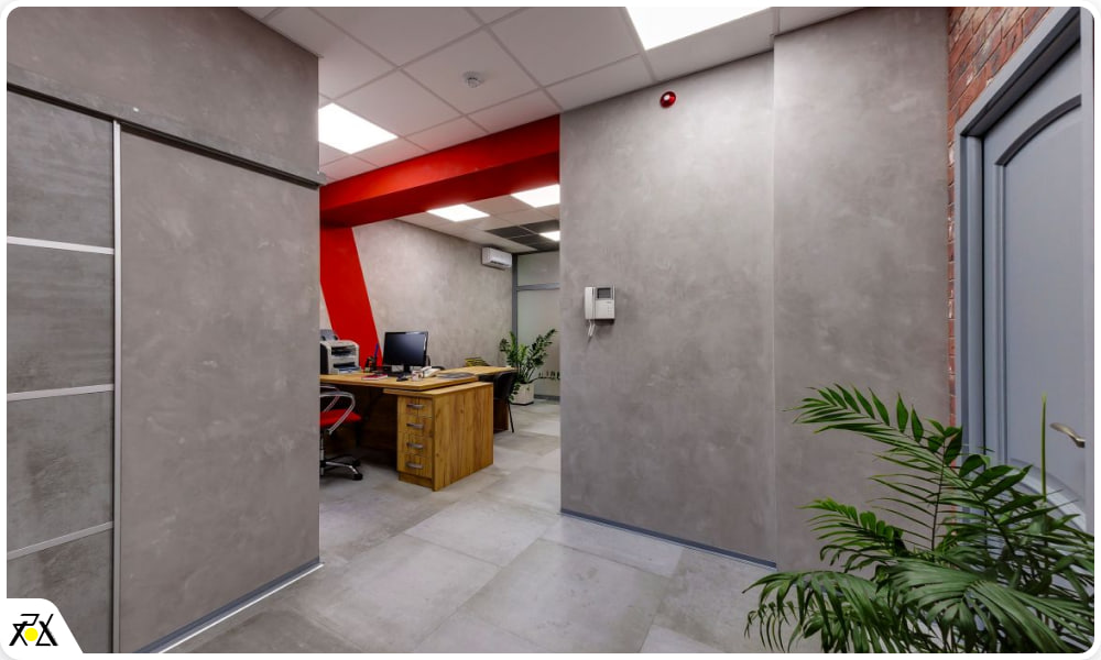 میکروسمنت نما داخلی ساختمان